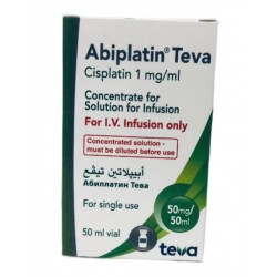 ABIPLATIN TEVA 1MG/1ML - инструкция по применению в Израиле