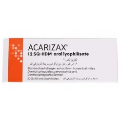 ACARIZAX 12 SQ- HDM - инструкция по применению в Израиле