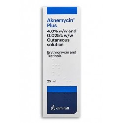 AKNE-MYCIN PLUS SOLUTION - инструкция по применению в Израиле