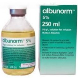 ALBUNORM 5% - инструкция по применению в Израиле