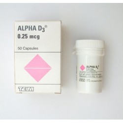 ALPHA D3 0.25 MCG - инструкция по применению в Израиле