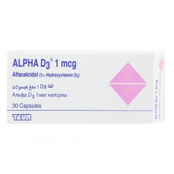 ALPHA D3 1 MCG - инструкция по применению в Израиле