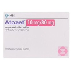 ATOZET 10 MG/80 MG - инструкция по применению в Израиле