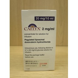 CAELYX 2 MG/ML - инструкция по применению в Израиле