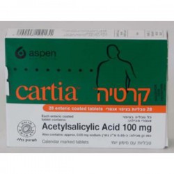 CARTIA - инструкция по применению в Израиле