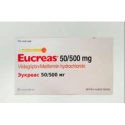 EUCREAS 50/500 MG - инструкция по применению в Израиле
