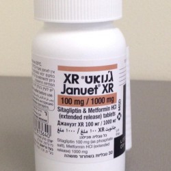 JANUET XR 100/1000 MG - инструкция по применению в Израиле