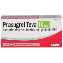PRASUGREL‎ ‎TAB ‎10 ‎MG‎ ‎TEVA - инструкция по применению в Израиле