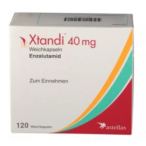 XTANDI 40 MG купить в Израиле XTANDI 40 MG - инструкция по применению в Израиле
