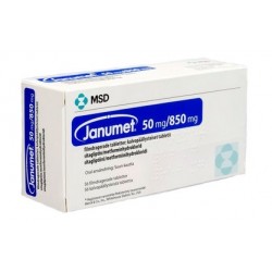 JANUET 50 MG/850 MG - инструкция по применению в Израиле