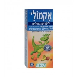 ACAMOLI FORTE 250 MG/5 ML SYRUP TUTTI-FRUTTI FLAVOUR - инструкция по применению в Израиле