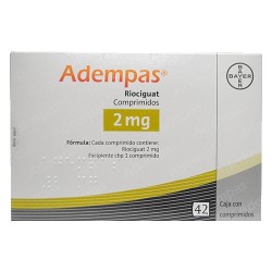 ADEMPAS 2 MG - инструкция по применению в Израиле