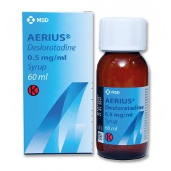 AERIUS SYRUP 0.5 MG/ML - инструкция по применению в Израиле
