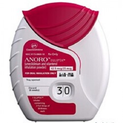 ANORO ELLIPTA 55/22 MCG - инструкция по применению в Израиле