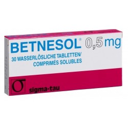 BETNESOL TABLETS - инструкция по применению в Израиле