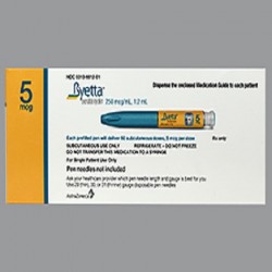 BYETTA 5 MCG - инструкция по применению в Израиле