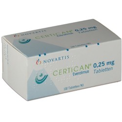 CERTICAN 0.25 MG TABLETS - инструкция по применению в Израиле