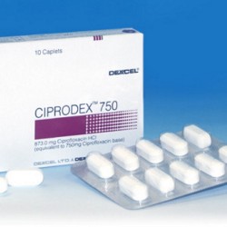 CIPRODEX 750 - инструкция по применению в Израиле