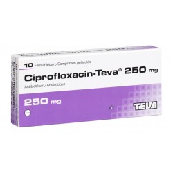 CIPROFLOXACIN TEVA 250 MG - инструкция по применению в Израиле