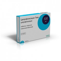 CIPROFLOXACIN TEVA 500 MG - инструкция по применению в Израиле