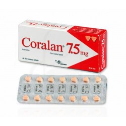 CORALAN 7.5 MG - инструкция по применению в Израиле