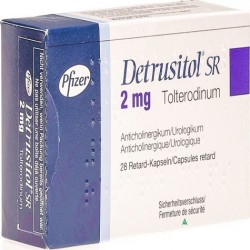 DETRUSITOL SR 2 MG - инструкция по применению в Израиле