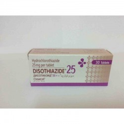DISOTHIAZIDE 25 - инструкция по применению в Израиле