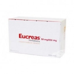 EUCREAS 50/850 MG - инструкция по применению в Израиле