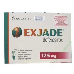 EXJADE 125 MG - инструкция по применению в Израиле