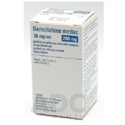 GEMCITABINE MEDAC 200 MG - инструкция по применению в Израиле