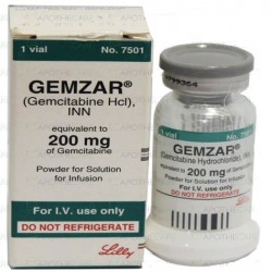 GEMZAR 200 MG - инструкция по применению в Израиле