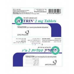 HYTRIN 2 MG TABLETS - инструкция по применению в Израиле