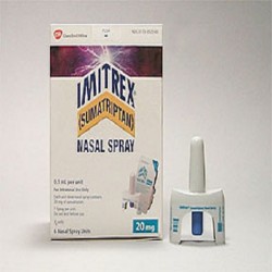 IMITREX NASAL SPRAY 20 MG - инструкция по применению в Израиле