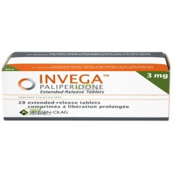 INVEGA 3 MG - инструкция по применению в Израиле