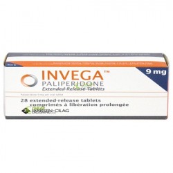 INVEGA 9 MG - инструкция по применению в Израиле