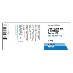 LAMIVUDINE / ZIDOVUDINE TEVA 150 MG / 300 MG - инструкция по применению в Израиле