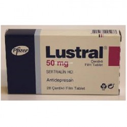 LUSTRAL TABLETS 50 MG - инструкция по применению в Израиле
