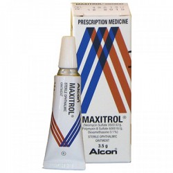 MAXITROL OPHTHALMIC OINTMENT - инструкция по применению в Израиле