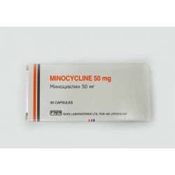 MINOCYCLINE 50 MG - инструкция по применению в Израиле