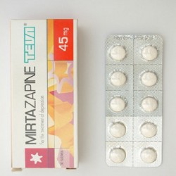 MIRTAZAPINE TEVA 45 MG - инструкция по применению в Израиле