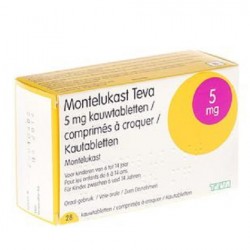 MONTELUKAST TEVA 5 MG - инструкция по применению в Израиле