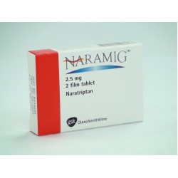 NARAMIG TABLETS 2.5 MG - инструкция по применению в Израиле