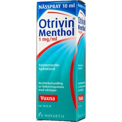 OTRIVIN MENTHOL - инструкция по применению в Израиле