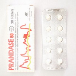 PRANDASE 50 - инструкция по применению в Израиле