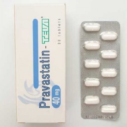 PRAVASTATIN TEVA 40 MG - инструкция по применению в Израиле
