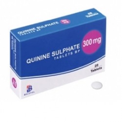 QUININE SULFATE 300 MG - инструкция по применению в Израиле
