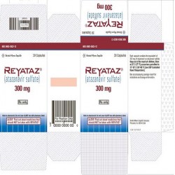 REYATAZ 300 MG - инструкция по применению в Израиле