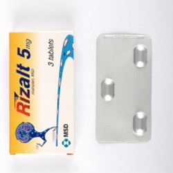 RIZALT 5 MG TABLETS - инструкция по применению в Израиле
