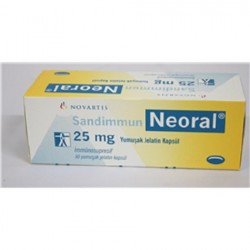 SANDIMMUN NEORAL 25 MG CAPSULES - инструкция по применению в Израиле