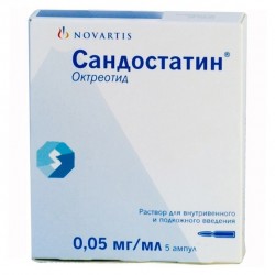 SANDOSTATIN 0.5 MG/1ML - инструкция по применению в Израиле